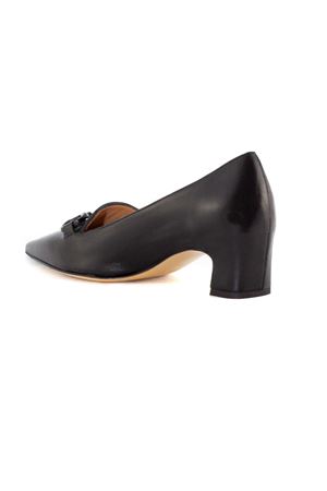 Black leather pumps MARA BINI | V431NERO